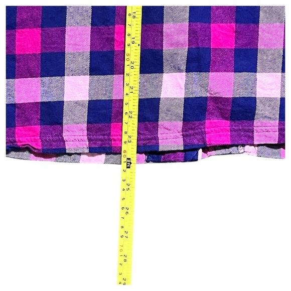 Bed Head Pajama Set Women’s Small Pink Plaid Comfort Lounge Preppy - Picture 8 of 10